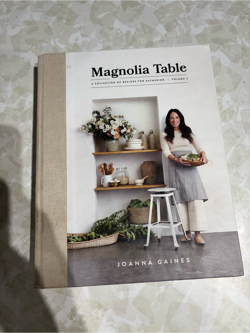 Magnolia Table Cookbook by Magnolia - Cream, White, Beige